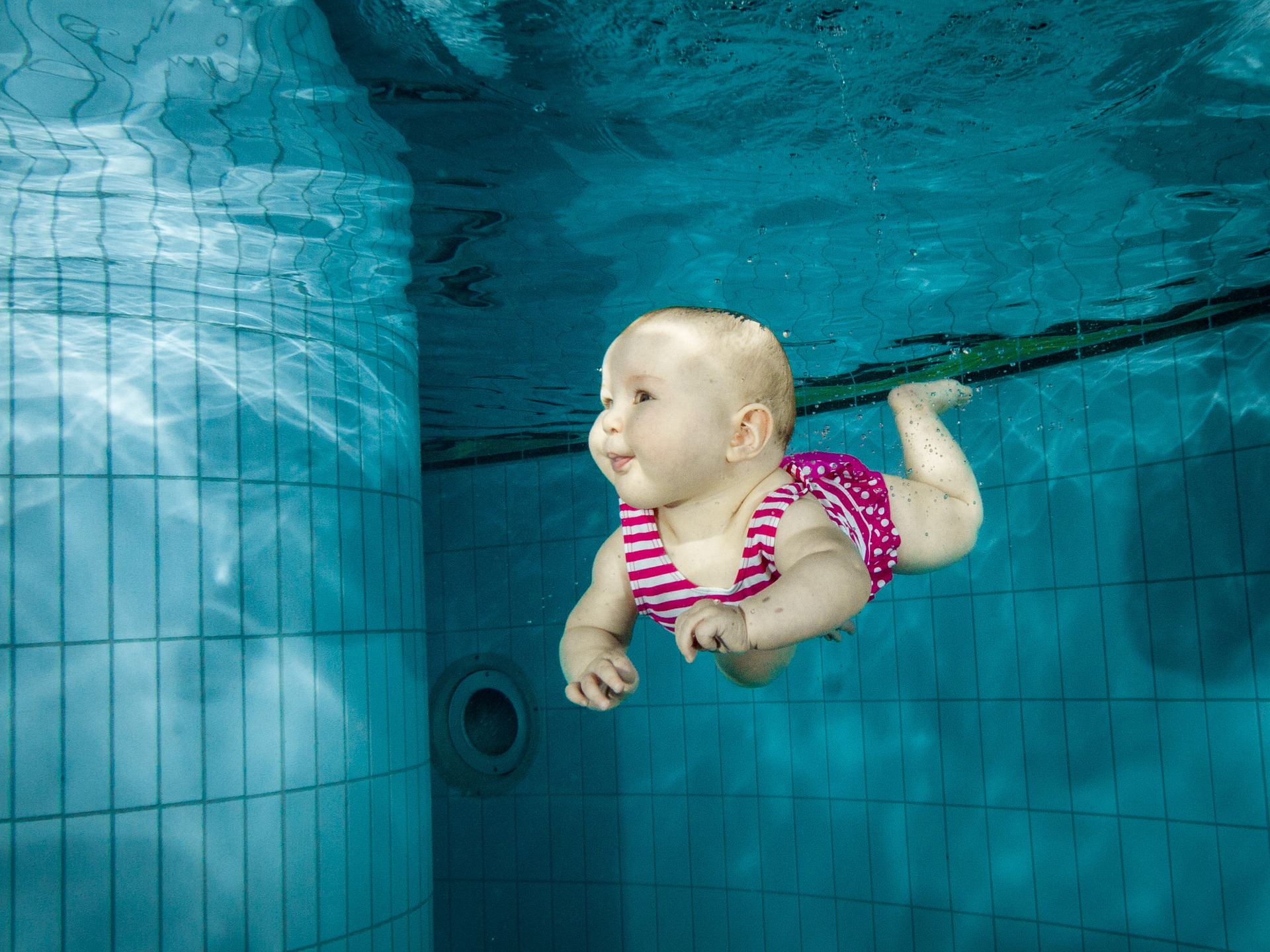 Baby swimming: Things to do with a baby in Manchester
