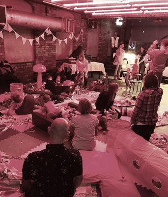 Baby chill zone at Big Fish Little Fish