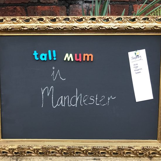 tall mum in manchester magnetic blackboard