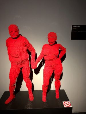 Everlasting Lego sculpture