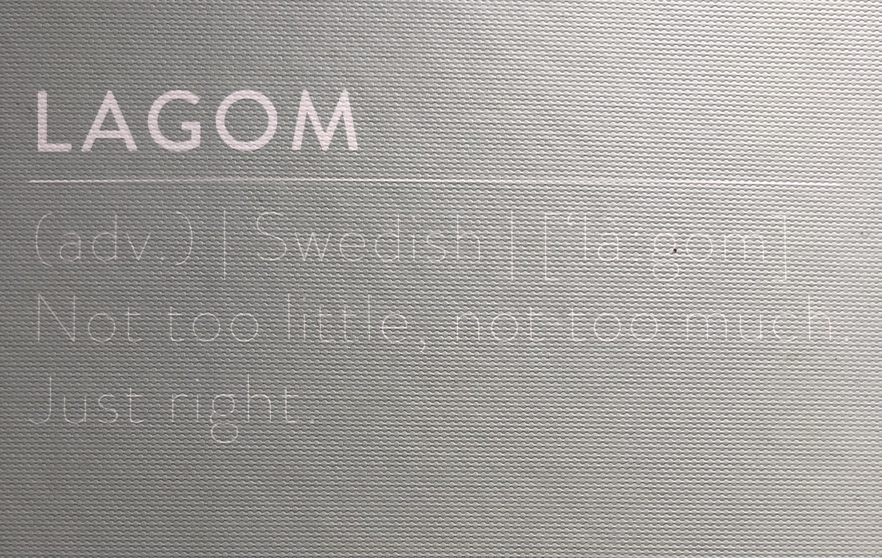 Lagom meaning